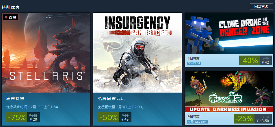 蓝色警戒史低价格，1.  Steam平台史低价格